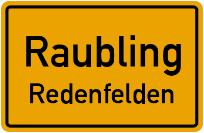 Straßenverzeichnis Raubling Redenfelden