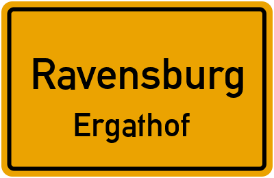 Straßenverzeichnis Ravensburg Ergathof