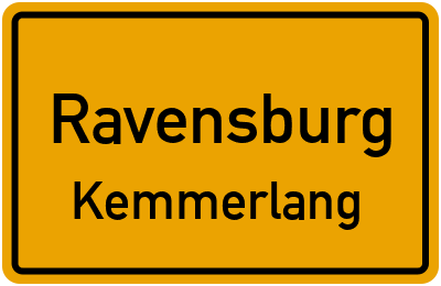 Straßenverzeichnis Ravensburg Kemmerlang