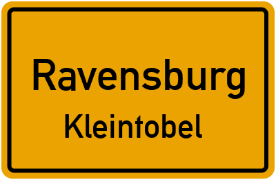 Straßenverzeichnis Ravensburg Kleintobel