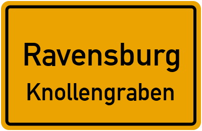 Straßenverzeichnis Ravensburg Knollengraben