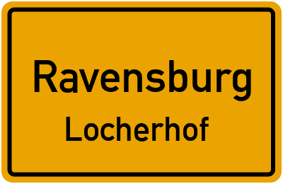 Straßenverzeichnis Ravensburg Locherhof