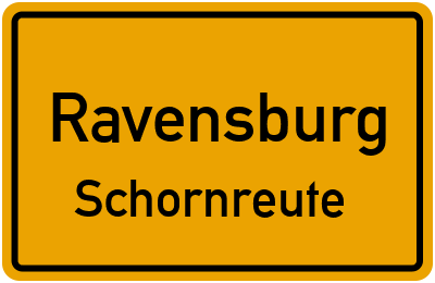 Straßenverzeichnis Ravensburg Schornreute