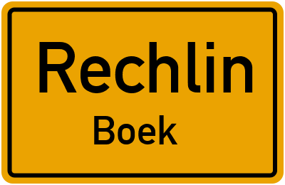 Straßenverzeichnis Rechlin Boek