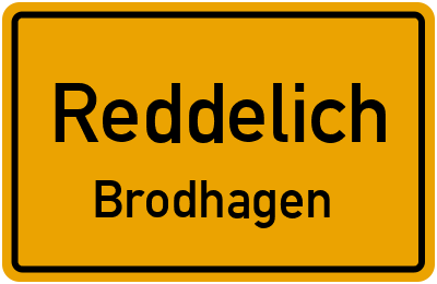 Straßenverzeichnis Reddelich Brodhagen