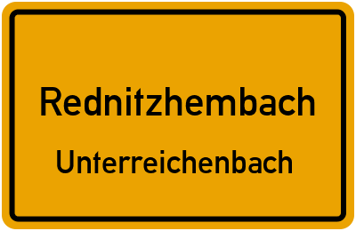 Straßenverzeichnis Rednitzhembach Unterreichenbach