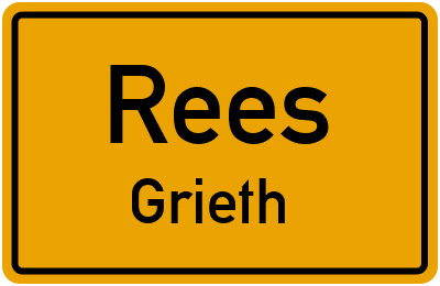 Straßenverzeichnis Rees Grieth