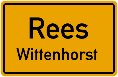 Straßenverzeichnis Rees Wittenhorst