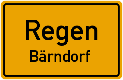Straßenverzeichnis Regen Bärndorf
