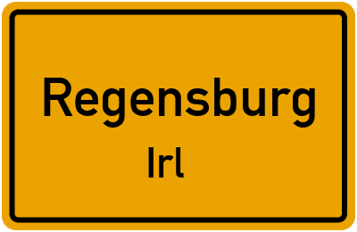 Straßenverzeichnis Regensburg Irl