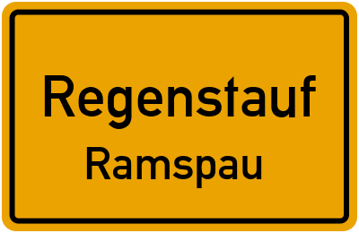 Straßenverzeichnis Regenstauf Ramspau
