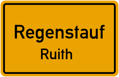 Straßenverzeichnis Regenstauf Ruith