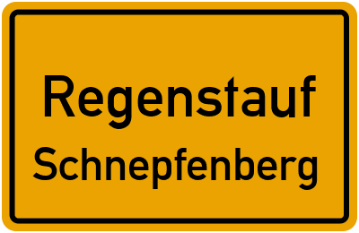 Straßenverzeichnis Regenstauf Schnepfenberg