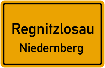 Straßenverzeichnis Regnitzlosau Niedernberg
