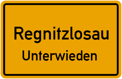 Straßenverzeichnis Regnitzlosau Unterwieden