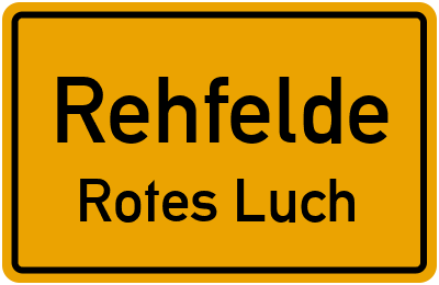 Straßenverzeichnis Rehfelde Rotes Luch