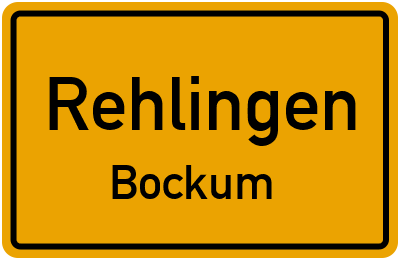 Straßenverzeichnis Rehlingen Bockum