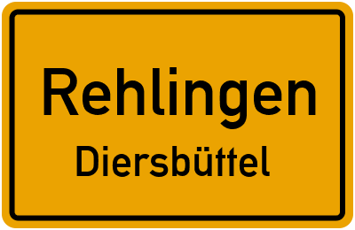 Straßenverzeichnis Rehlingen Diersbüttel