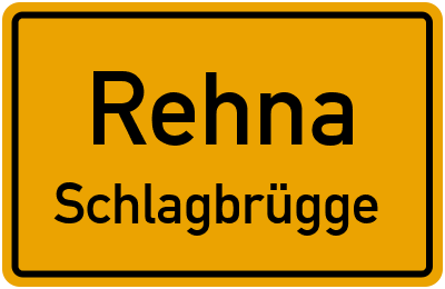 Straßenverzeichnis Rehna Schlagbrügge