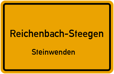 Straßenverzeichnis Reichenbach-Steegen Steinwenden