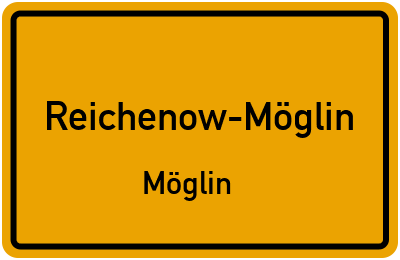 Straßenverzeichnis Reichenow-Möglin Möglin