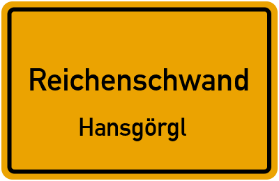 Straßenverzeichnis Reichenschwand Hansgörgl