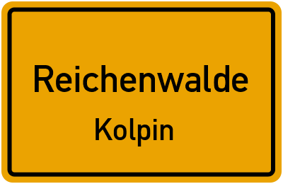 Straßenverzeichnis Reichenwalde Kolpin