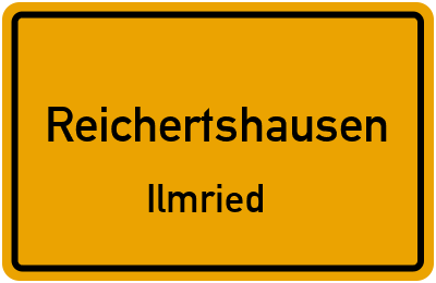 Straßenverzeichnis Reichertshausen Ilmried