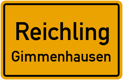 Straßenverzeichnis Reichling Gimmenhausen