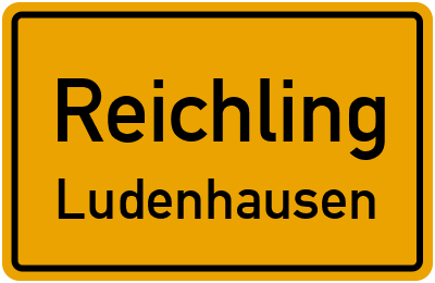 Straßenverzeichnis Reichling Ludenhausen
