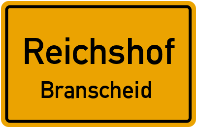 Straßenverzeichnis Reichshof Branscheid