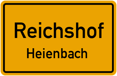 Straßenverzeichnis Reichshof Heienbach
