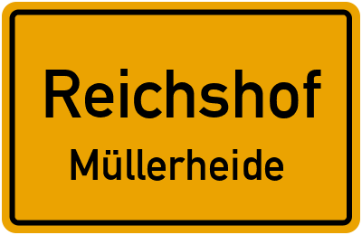 Straßenverzeichnis Reichshof Müllerheide