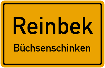 Straßenverzeichnis Reinbek Büchsenschinken
