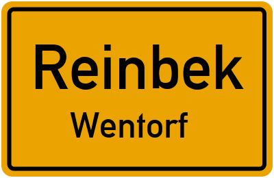Straßenverzeichnis Reinbek Wentorf