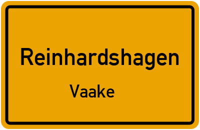 Straßenverzeichnis Reinhardshagen Vaake