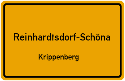 Straßenverzeichnis Reinhardtsdorf-Schöna Krippenberg
