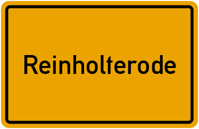 Branchenbuch Reinholterode, Thüringen