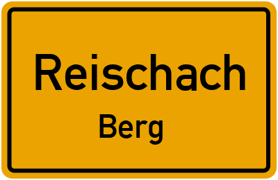 Straßenverzeichnis Reischach Berg