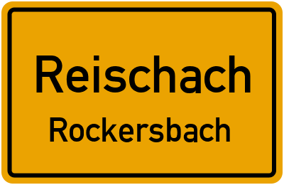 Straßenverzeichnis Reischach Rockersbach