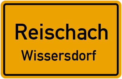 Straßenverzeichnis Reischach Wissersdorf