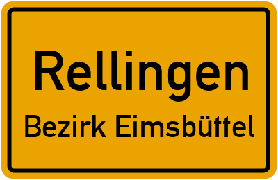 Straßenverzeichnis Rellingen Bezirk Eimsbüttel