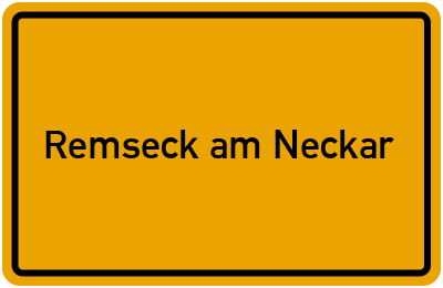 Remseck am Neckar in Baden-Württemberg