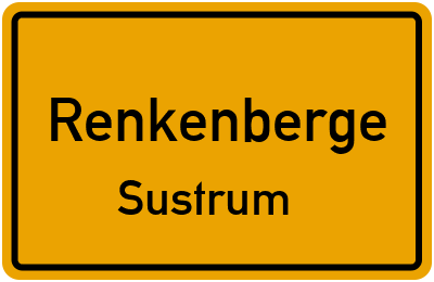 Straßenverzeichnis Renkenberge Sustrum