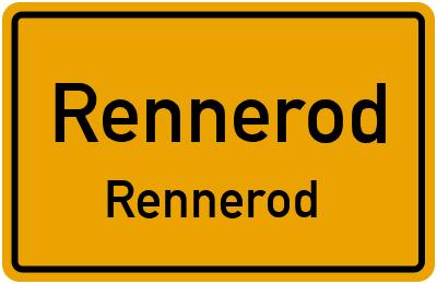Straßenverzeichnis Rennerod Rennerod