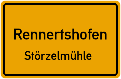 Straßenverzeichnis Rennertshofen Störzelmühle