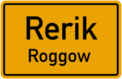 Straßenverzeichnis Rerik Roggow