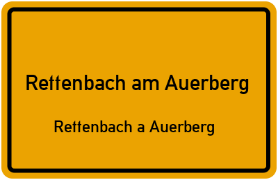 Straßenverzeichnis Rettenbach am Auerberg Rettenbach a.Auerberg