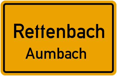 Straßenverzeichnis Rettenbach Aumbach