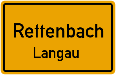Straßenverzeichnis Rettenbach Langau